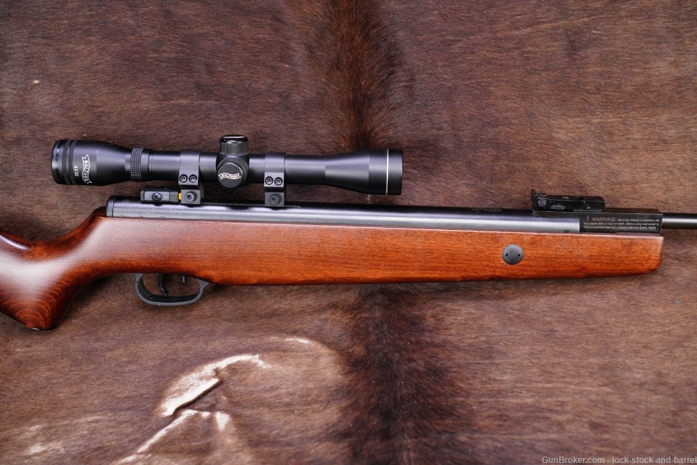 Walther Force 1000 Air Rifle .177 4.5mm 18” Single Shot Pellet Gun & Scope -img-4