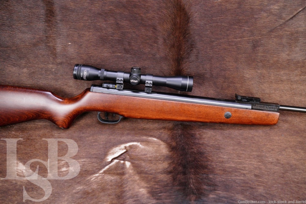 Walther Force 1000 Air Rifle .177 4.5mm 18” Single Shot Pellet Gun & Scope -img-0