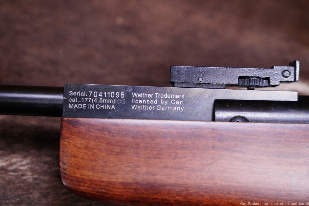 Walther Force 1000 Air Rifle .177 4.5mm 18” Single Shot Pellet Gun & Scope -img-19