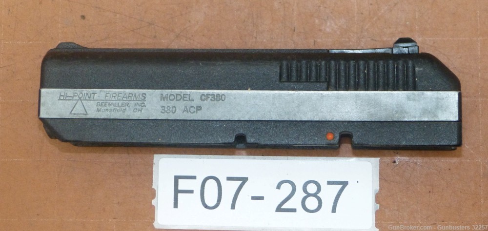 Hi Point CF380 .380, Repair Parts F07-287-img-5