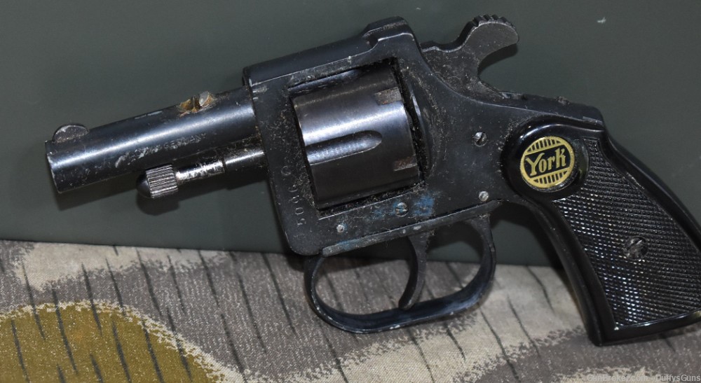 German made York Blank Revolver Starter Pistol-img-1