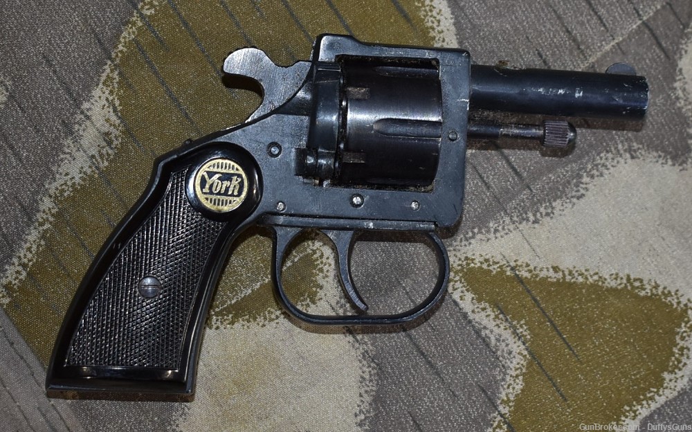 German made York Blank Revolver Starter Pistol-img-5