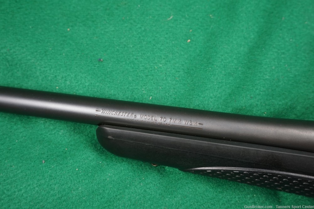 Winchester Model 70 Synthetic 7mm WSM 24" Short Mag Push Feed No Reserve-img-18