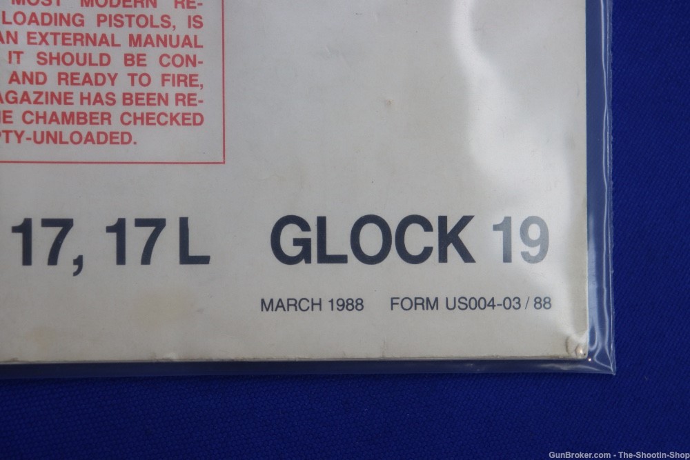 Glock Model G17L GEN1 Pistol G17 LONG SLIDE GEN 1 OCT 1988 9MM 6" Ported-img-46
