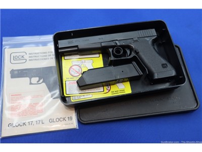 Glock Model G17L GEN1 Pistol G17 LONG SLIDE GEN 1 OCT 1988 9MM 6" Ported