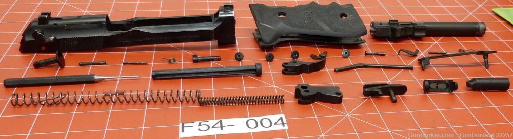 Beretta 92 Brigadier FS 9MM, Repair Parts F54-004-img-0