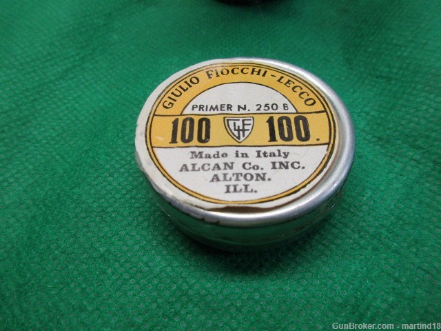 One roll of 10 Tins of Alcan N 250 B Primers Fiocchi 1000 primers-img-2