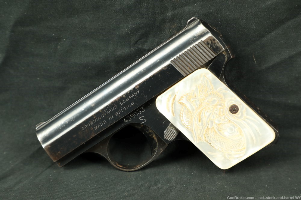 FN Baby Browning Vest Pocket .25 ACP 6.35mm Semi-Automatic Pistol, 1968 C&R-img-4