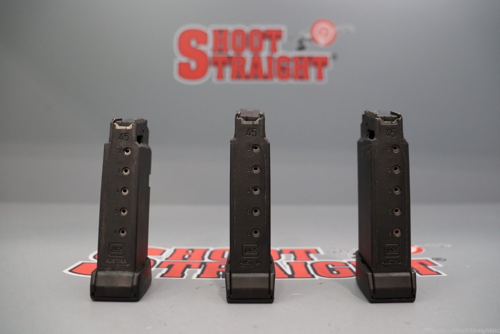 Box o' Three Glock G36 Gen3 .45ACP 6-Round Magazines-img-2