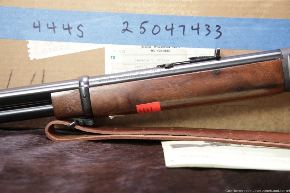 Marlin Model 444S 444-S JM Marked .444 Marlin 22" Lever Action Rifle, 1975-img-11