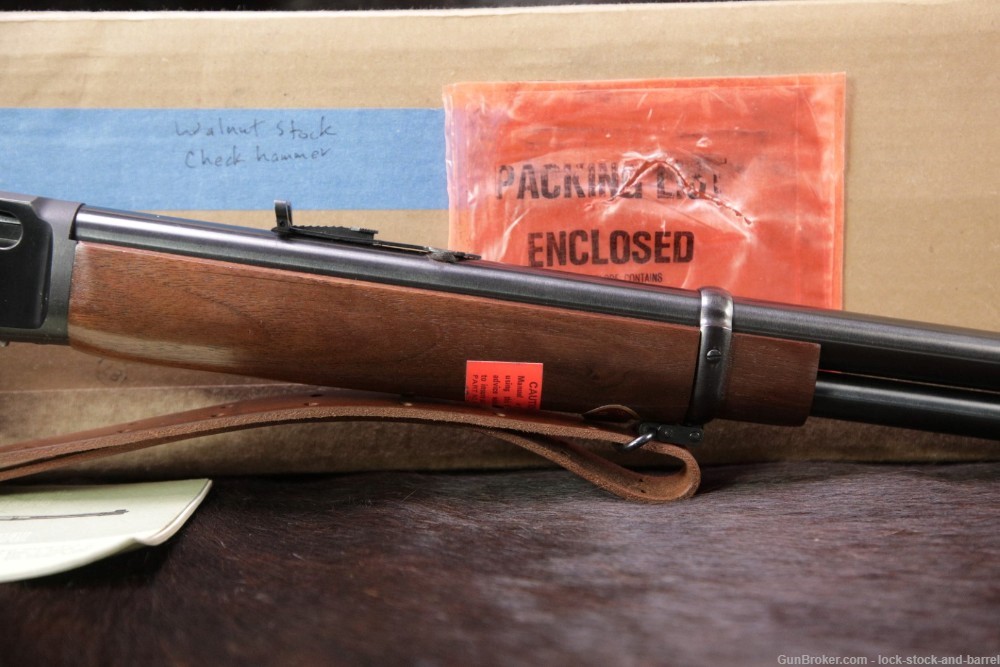 Marlin Model 444S 444-S JM Marked .444 Marlin 22" Lever Action Rifle, 1975-img-5