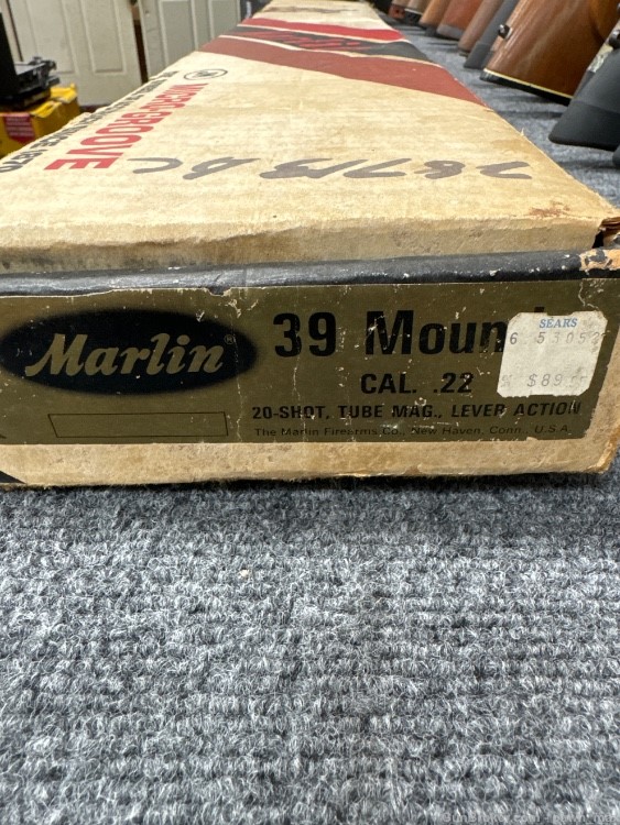 Marlin 39a Mountie excellent with box ORIGINAL BOX -img-8