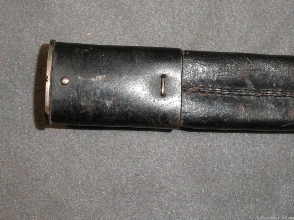 Japanese Artillery Short Sword w/ Scabbard, Meiji Era-img-10