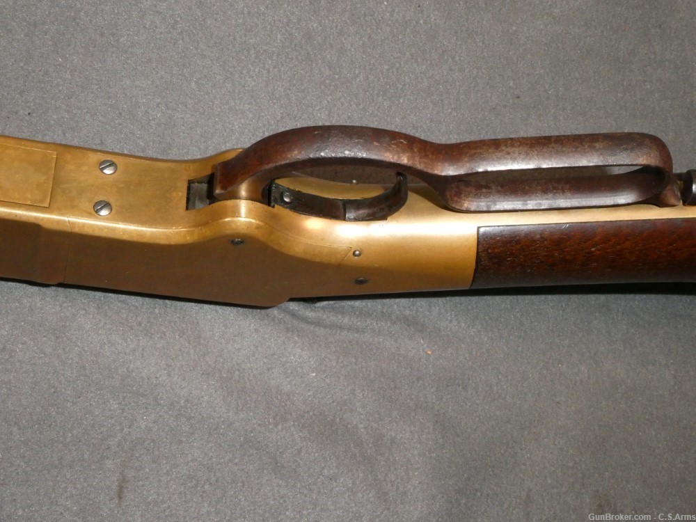 Original, Civil War U.S. Henry Repeating Rifle, .44 RF, 1st D.C. Cavalry-img-11