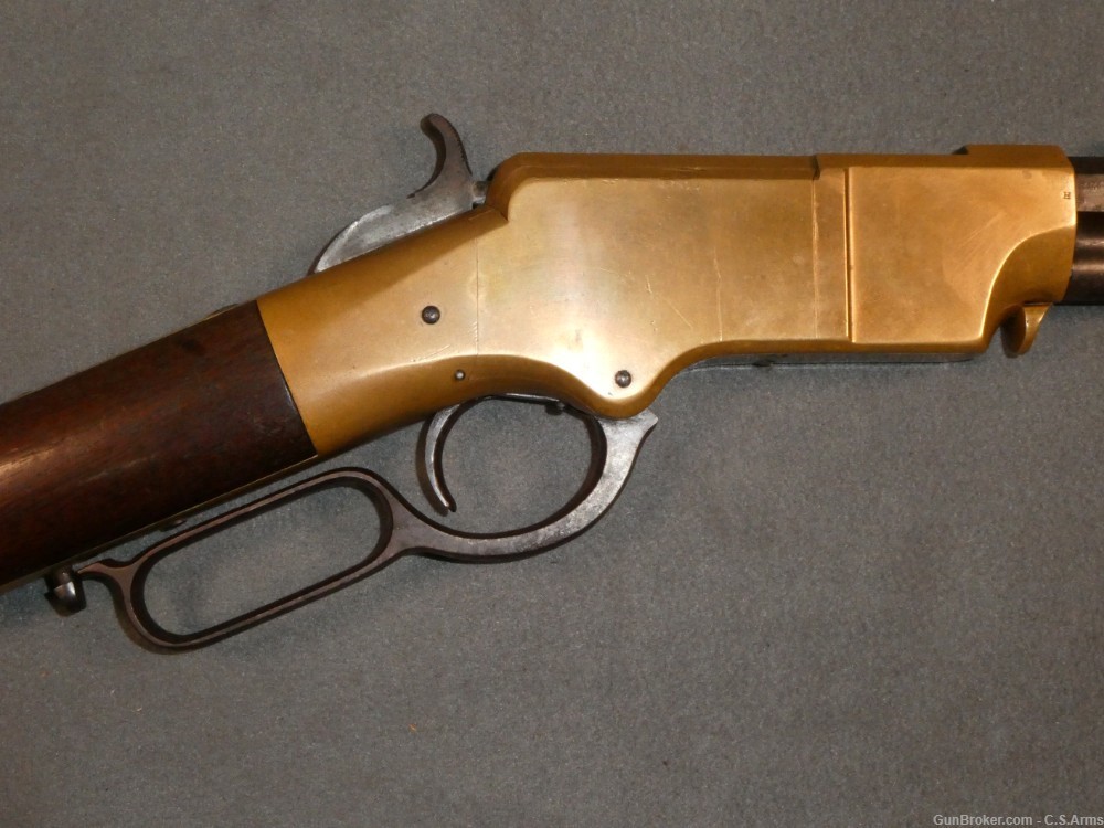 Original, Civil War U.S. Henry Repeating Rifle, .44 RF, 1st D.C. Cavalry-img-3