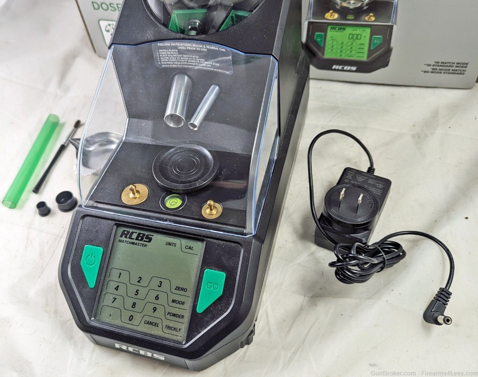 RCBS MatchMaster Powder Dispenser Scale Trickler Reloading Bluetooth-img-2