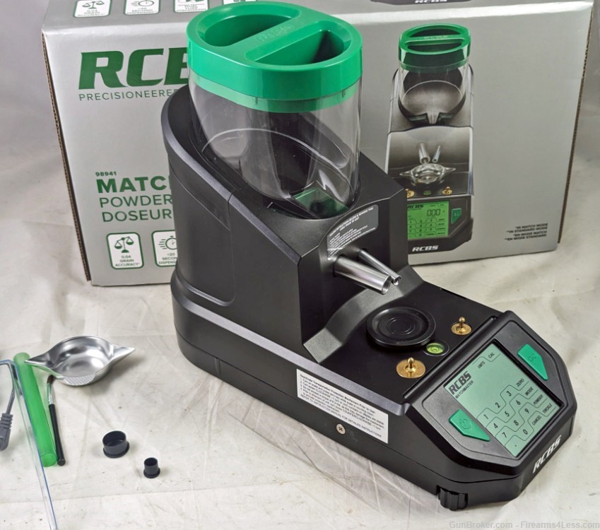 RCBS MatchMaster Powder Dispenser Scale Trickler Reloading Bluetooth-img-0