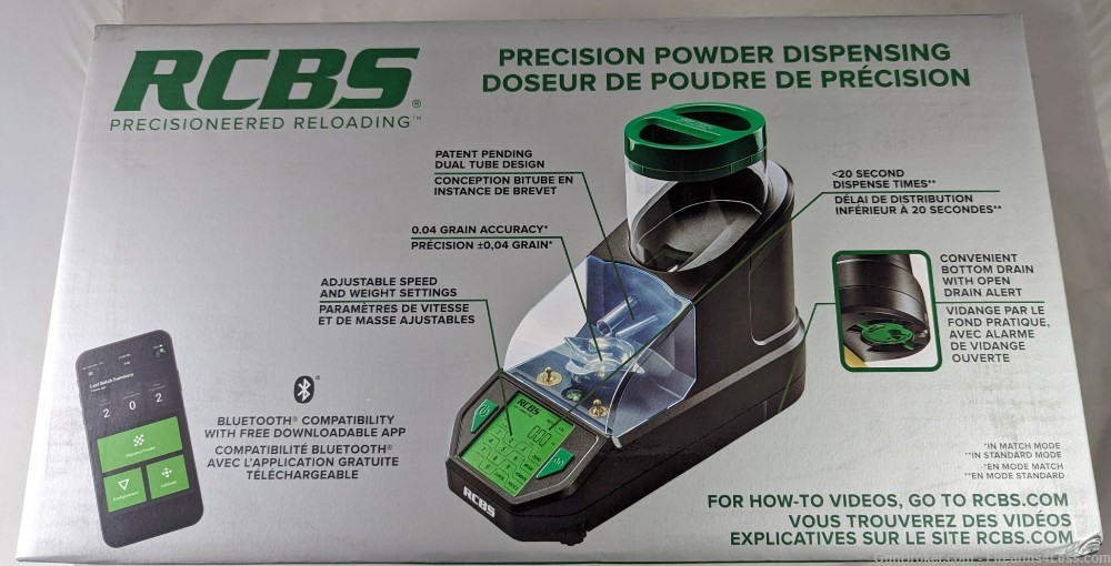 RCBS MatchMaster Powder Dispenser Scale Trickler Reloading Bluetooth-img-8