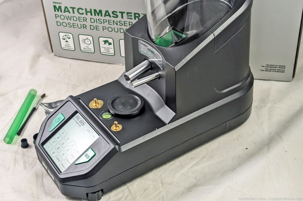 RCBS MatchMaster Powder Dispenser Scale Trickler Reloading Bluetooth-img-4