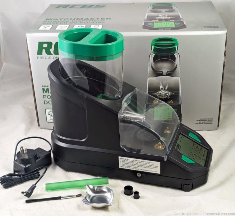 RCBS MatchMaster Powder Dispenser Scale Trickler Reloading Bluetooth-img-6