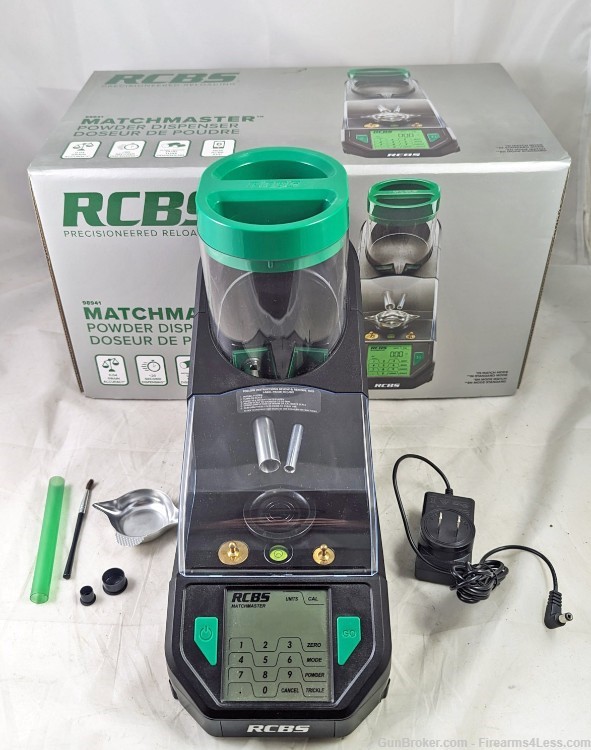 RCBS MatchMaster Powder Dispenser Scale Trickler Reloading Bluetooth-img-1