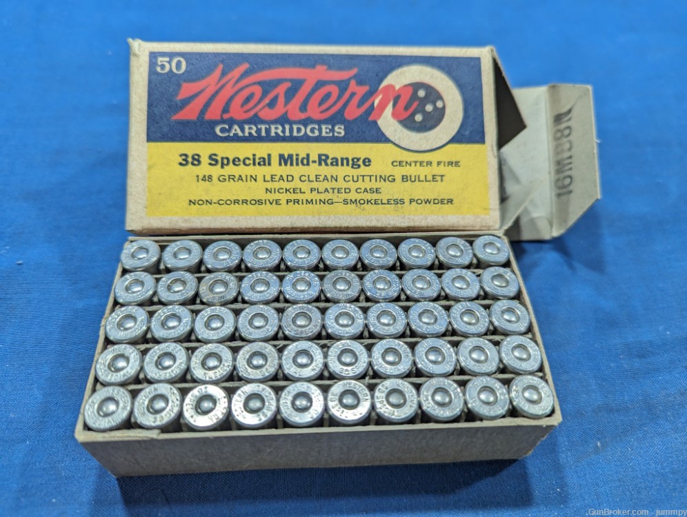 Vintage Rare! Western 38 Special Mid-Range 148Gr Wadcutter -img-0