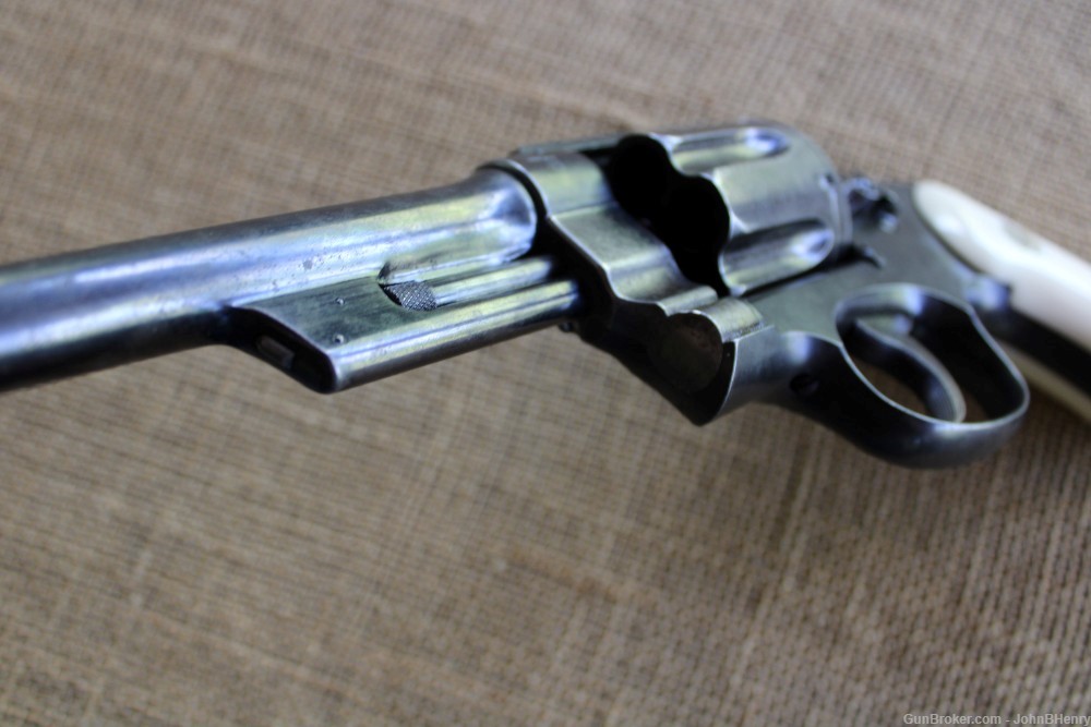 Smith & Wesson .44 Hand Ejector 1st Mod.Triple Lock .44spl & 455Web . 6.5" -img-34