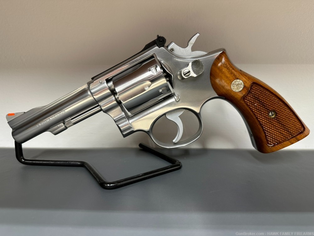 SMITH & WESSON MODEL 67 NO DASH STAINLESS *EARLY* PINNED BARREL*STUNNING*-img-0
