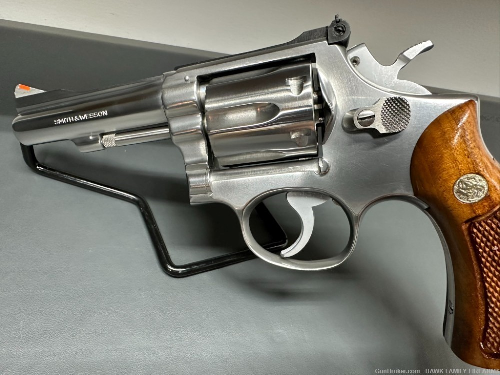 SMITH & WESSON MODEL 67 NO DASH STAINLESS *EARLY* PINNED BARREL*STUNNING*-img-4