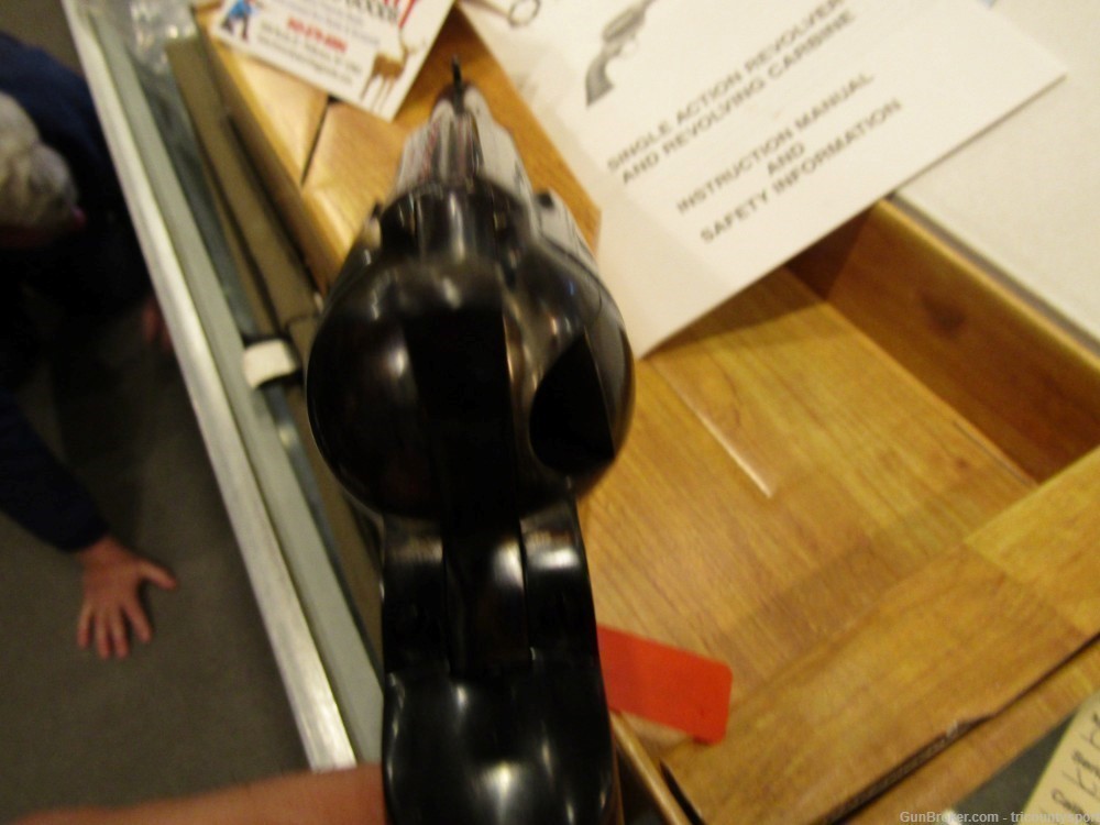 Uberti 1873 Cattleman II 4.75" 357 Magnum Revolver - Blue/Black-img-2