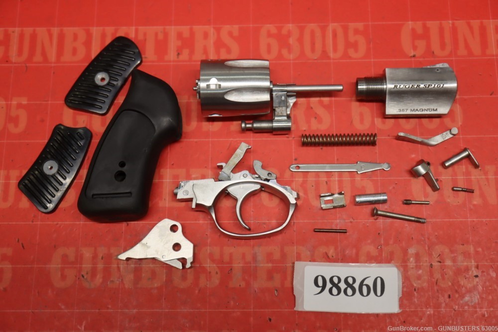 Ruger SP101, 357 Mag Repair Parts-img-0