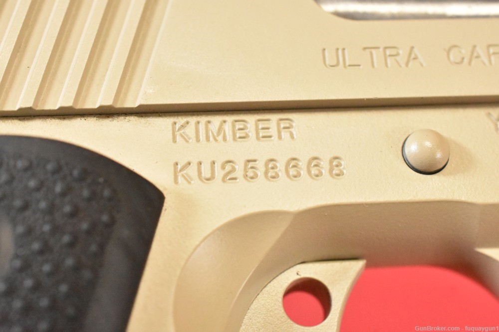 Kimber Ultra Carry II 45 ACP 3" TAN-img-37