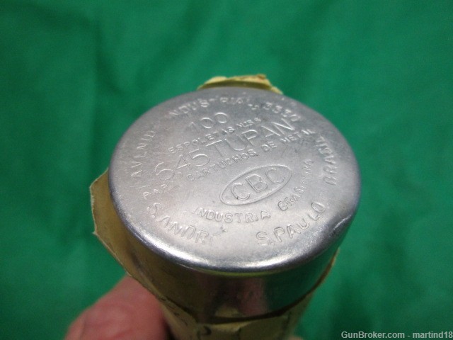 One roll of 10 Tins of CBC 6.45 Tupan Primers 1000 primers Brasileira No 56-img-1