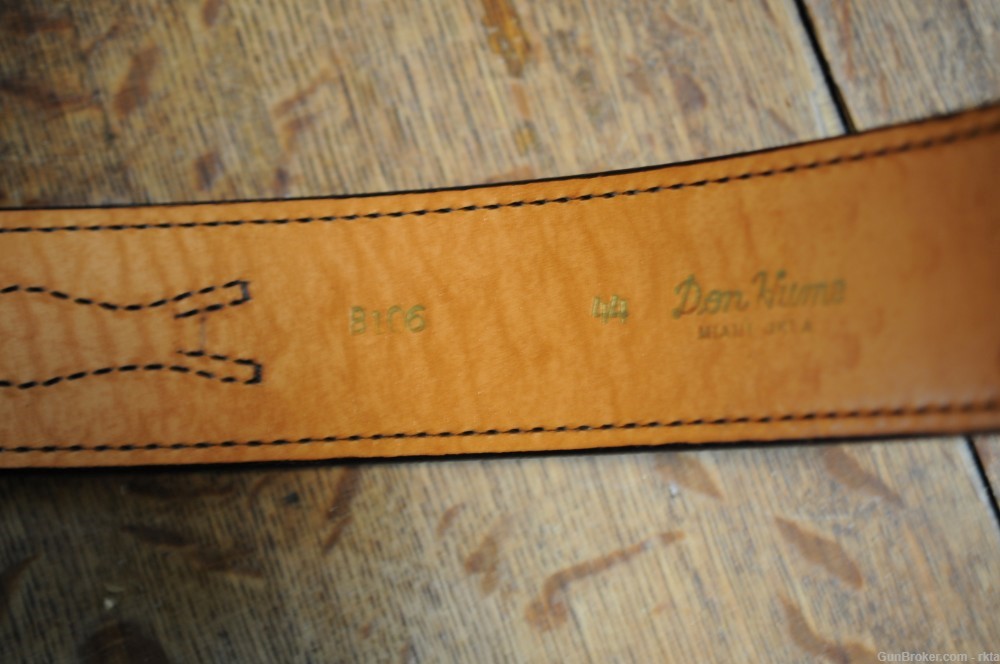 Don Hume Leather Duty belt B106 44"-img-7