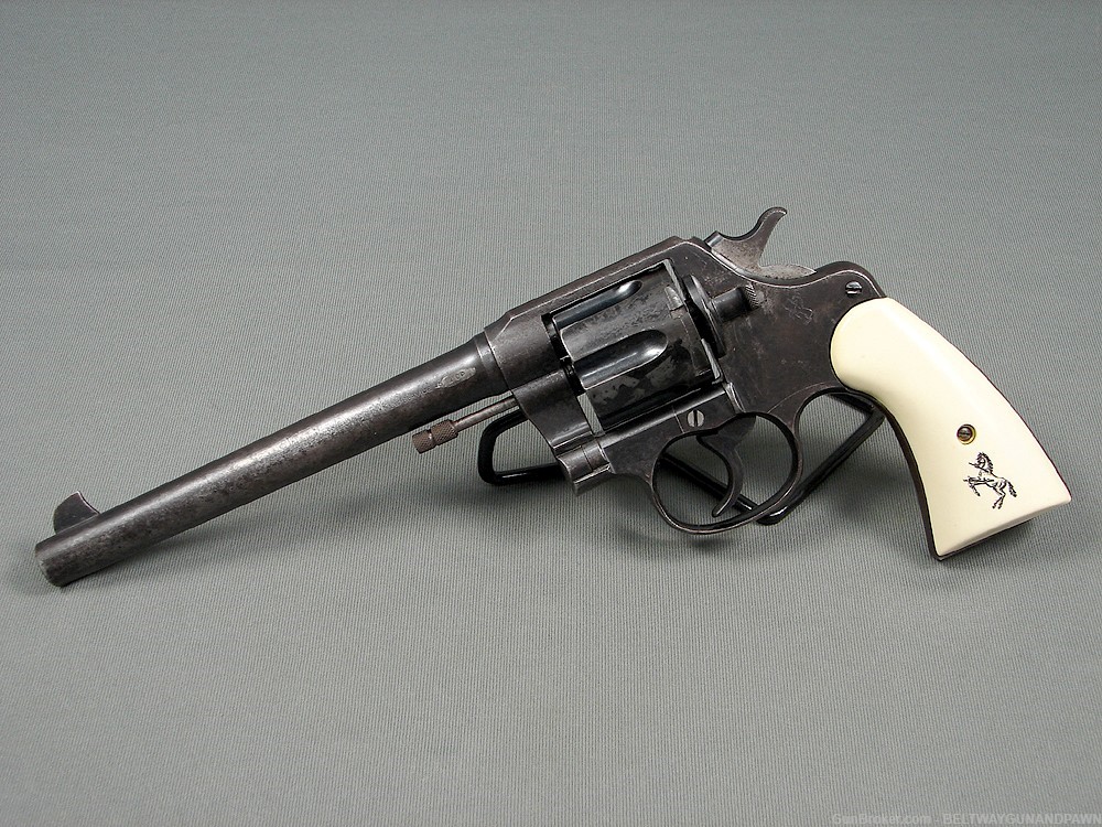Colt New Service 45ACP 7.5" Revolver Mfg 1923-img-0