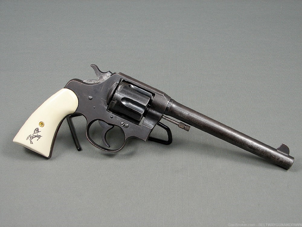 Colt New Service 45ACP 7.5" Revolver Mfg 1923-img-1