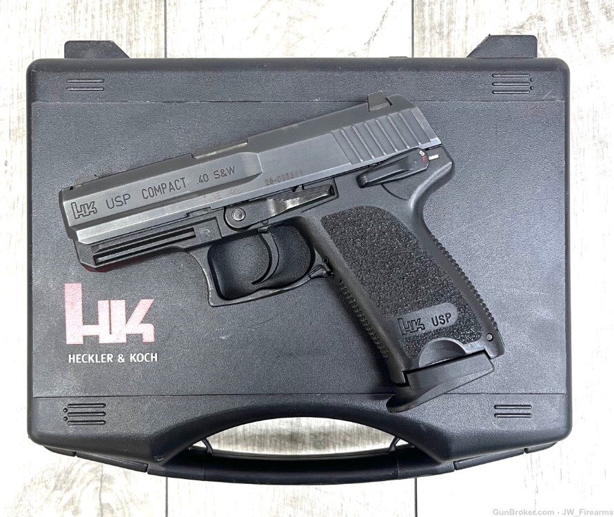 HK HECKLER AND KOCH USP COMPACT .40 S&W GOOD CONDITION-img-3