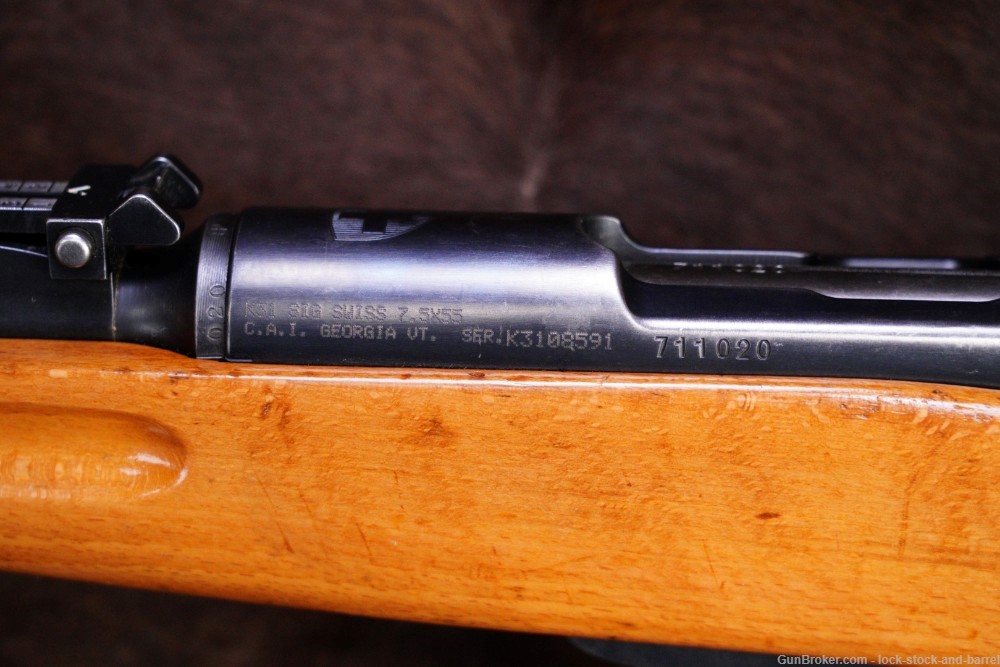 Swiss K31 1931 Matching Straight Pull 7.5x55 Bolt Action Rifle 1942 C&R-img-21