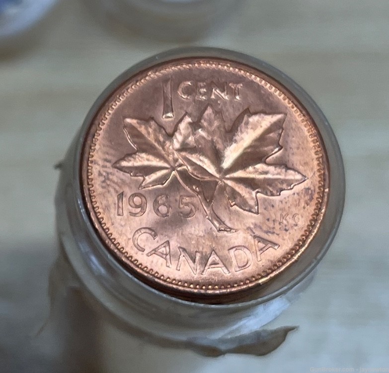 Uncirculated Canadian Pennies-img-1