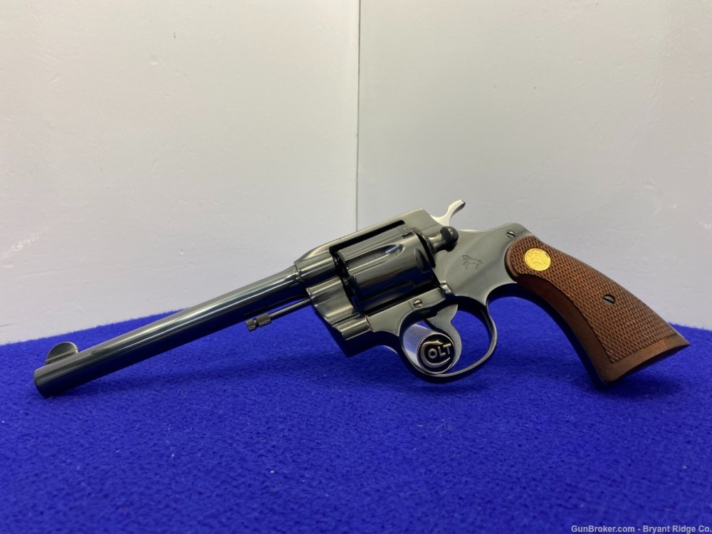 2000 Colt Army Special .38 Spl 6" *NEW JERSEY STATE POLICE COMMEMORATIVE*-img-4