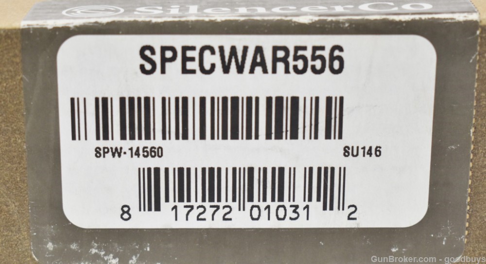 SILENCER Co. SPECWAR556 5.56mm BU146 NFA USED ASR SALE SPECWAR 556-img-6