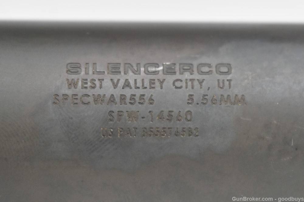 SILENCER Co. SPECWAR556 5.56mm BU146 NFA USED ASR SALE SPECWAR 556-img-5