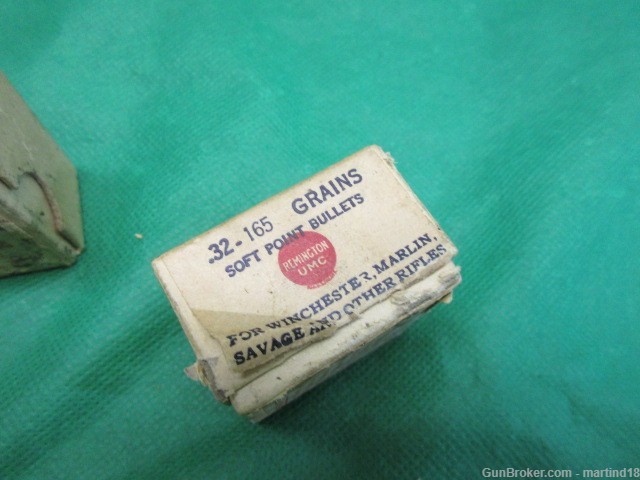 4 Boxes vintage UMC 32 Caliber Ballard & Marlin bullets-img-4