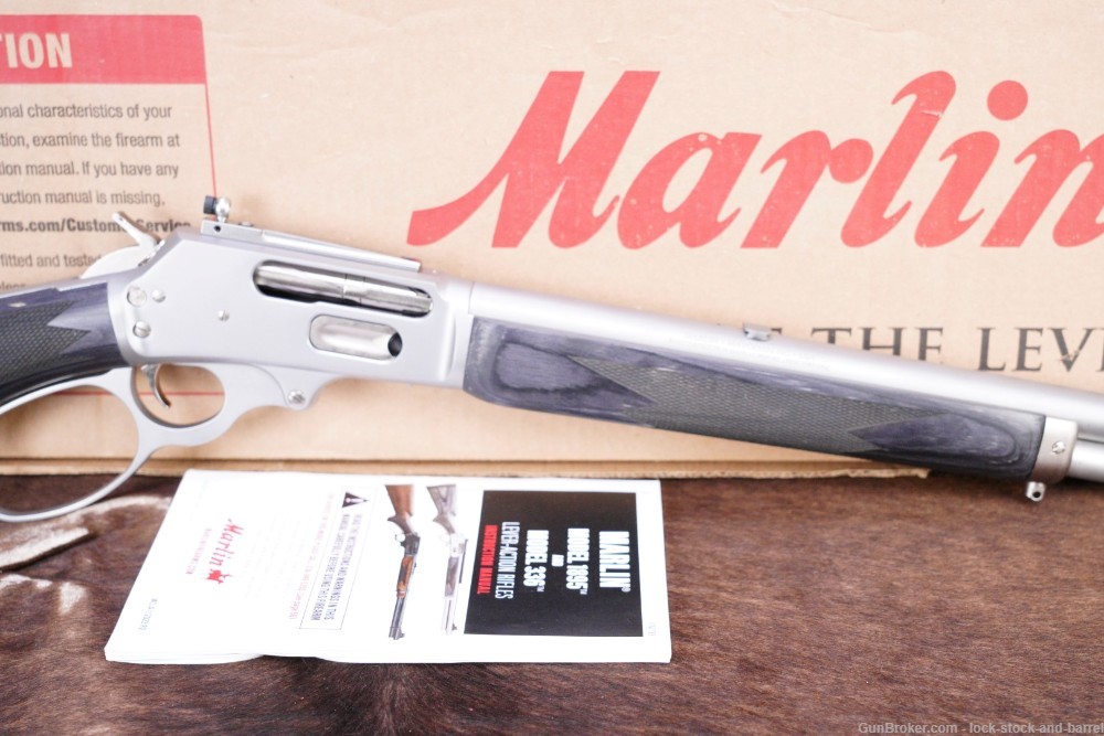 Marlin Ruger Model 1895 Trapper 70450 .45-70 16" Threaded Lever Rifle 2023-img-4