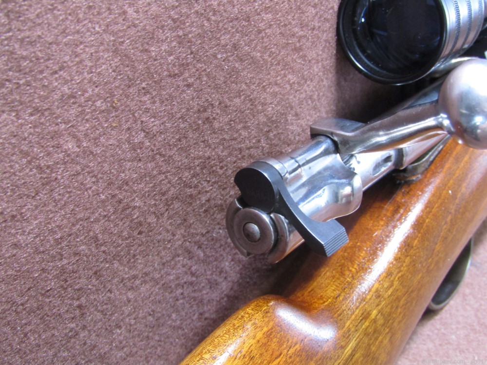 Spanish Mauser 98 Sporter 8mm Bolt Action Rifle and Scope-img-6