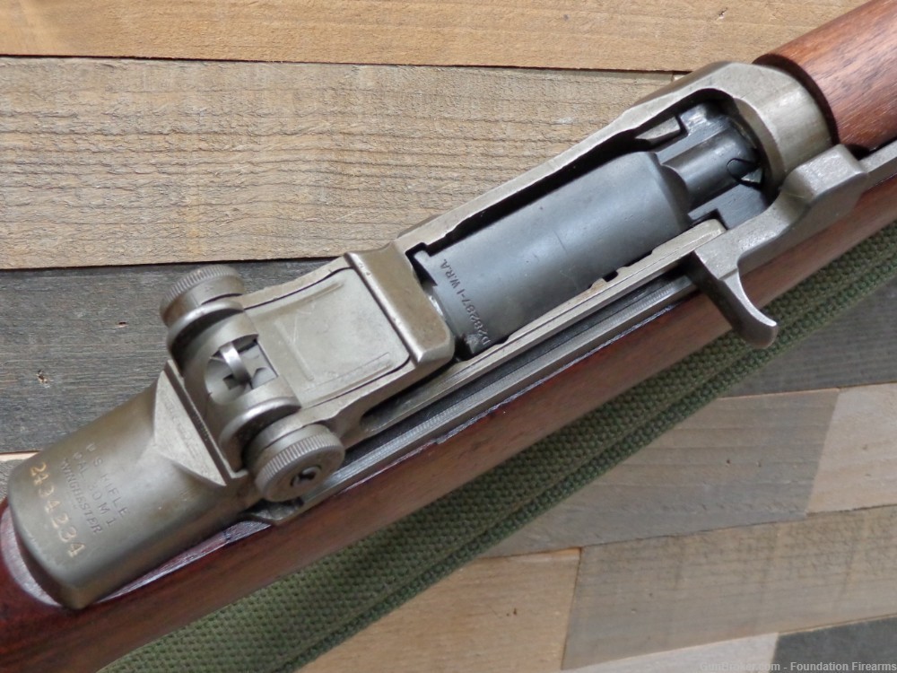 Winchester M1 Garand .30-06 Semi Auto Rifle -img-3