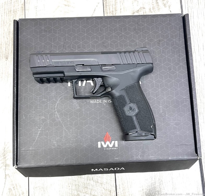IWI MASADA ORP 9MM EXCELLENT CONDITION LIKE NEW-img-4