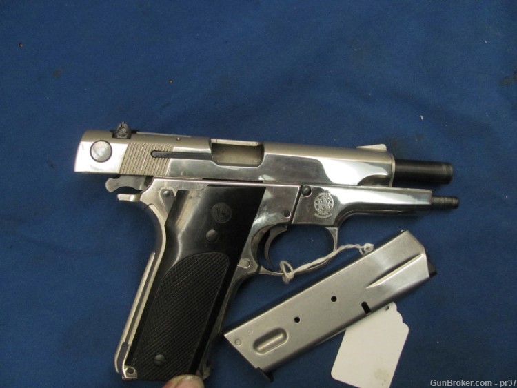 Smith & Wesson S&W Model 59 -  Factory Nickel Nice Gun - Almost Needs Box  -img-22