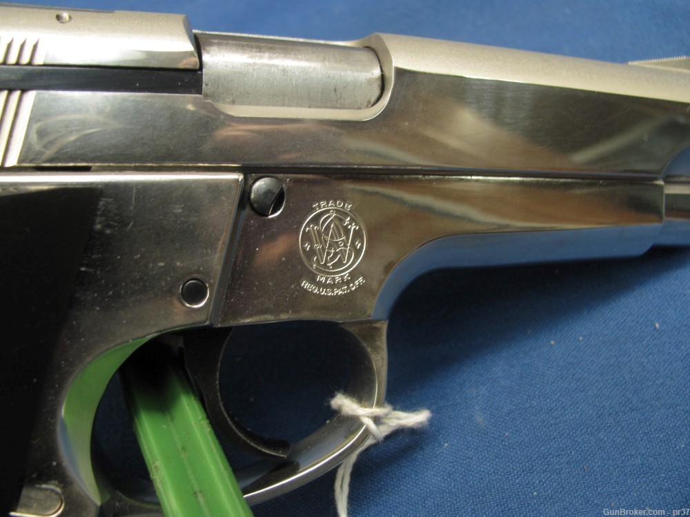 Smith & Wesson S&W Model 59 -  Factory Nickel Nice Gun - Almost Needs Box  -img-6