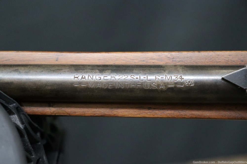 Marlin Ranger 34 .22 LR Bolt Action Rifle *Cracked Stock*-img-9